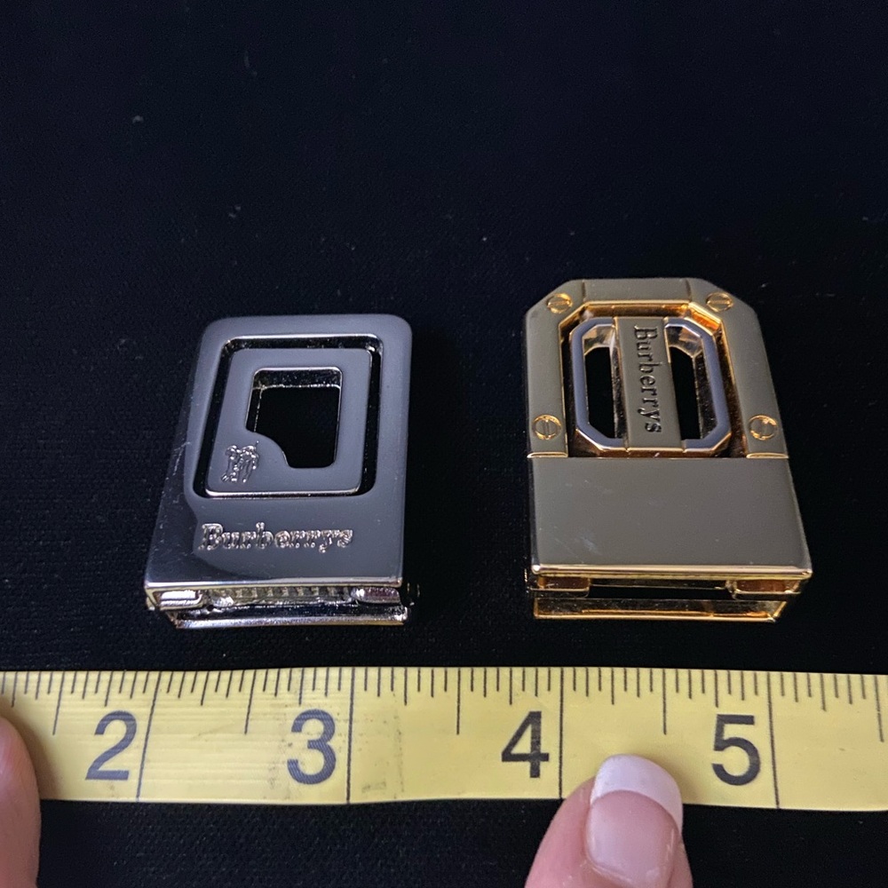 Set of 2- Burberry Women’s Belt Buckles - Picture 3 of 5